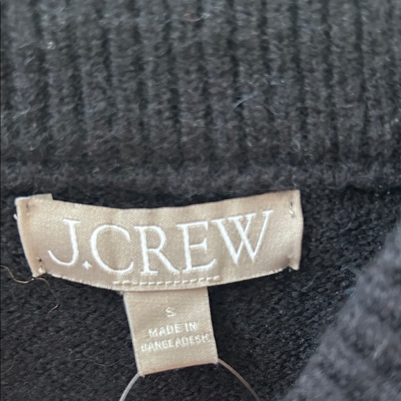 J. Crew Classic Black Turtleneck Sweater - Picture 4 of 6